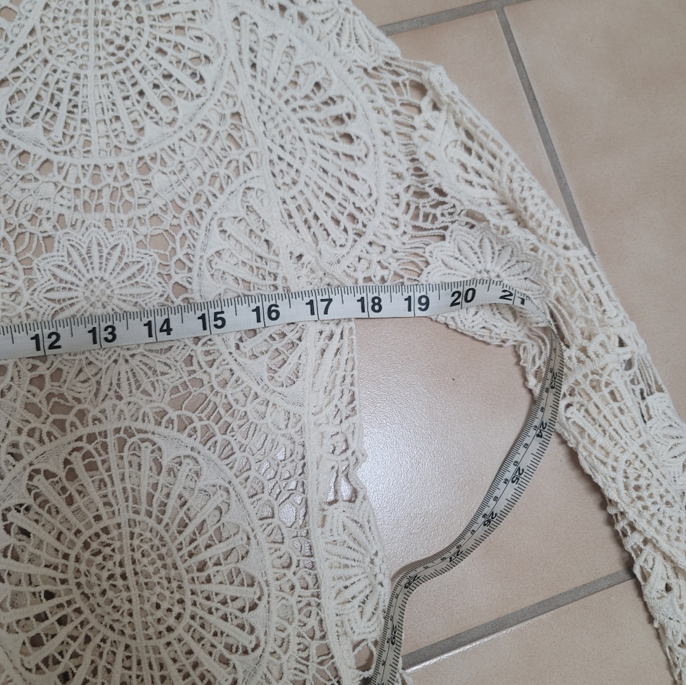 Cream Crocheted Sweater 🤎 - Picture 7 of 9